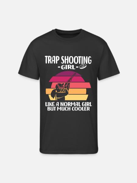 Trap shooting - Men's 50/50 T-Shirt - black