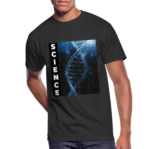 Frozen Code of Science - Men's 50/50 T-Shirt