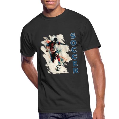 Soccer Power Move - Men's 50/50 T-Shirt