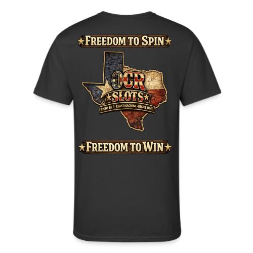 OCR Slots America's 250th Texas - Men's 50/50 T-Shirt