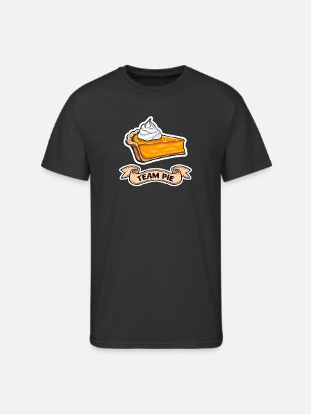 Pumpkin Pie Team Pie - Men's 50/50 T-Shirt - black