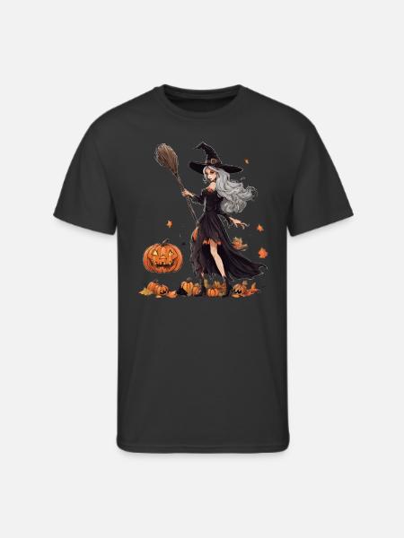 Malevolent Midnight Witch - Men's 50/50 T-Shirt - black