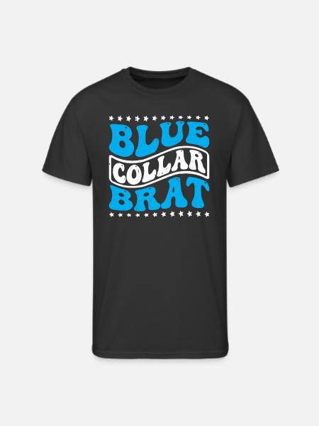 Blue Collar Brat 6 - Men's 50/50 T-Shirt - black