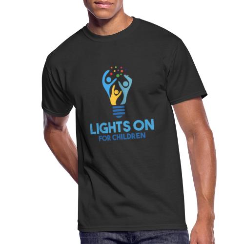 Lights On For Children - Men's 50/50 T-Shirt