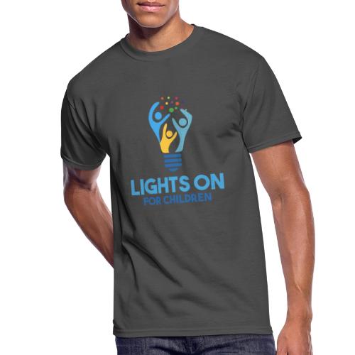Lights On For Children - Men's 50/50 T-Shirt