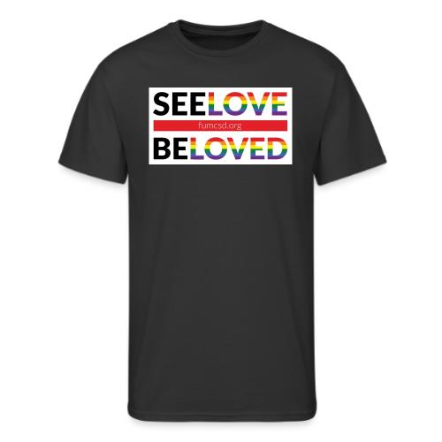 FUMCSD See Love, Be Loved: white design background - Men's 50/50 T-Shirt