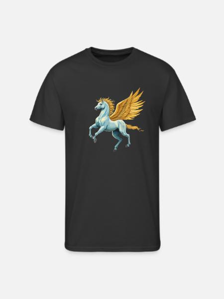Pegasus - Men's 50/50 T-Shirt - black