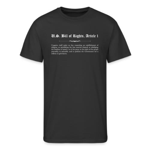 U.S. Bill of Rights - Article 1 - Men's 50/50 T-Shirt