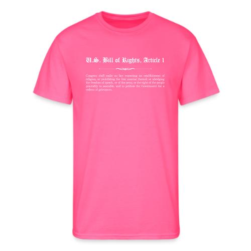 U.S. Bill of Rights - Article 1 - Men's 50/50 T-Shirt