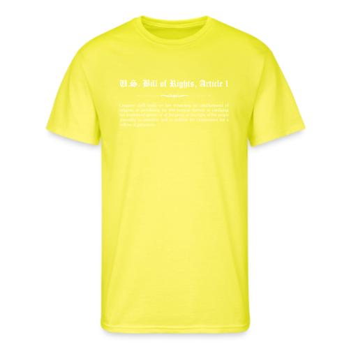 U.S. Bill of Rights - Article 1 - Men's 50/50 T-Shirt