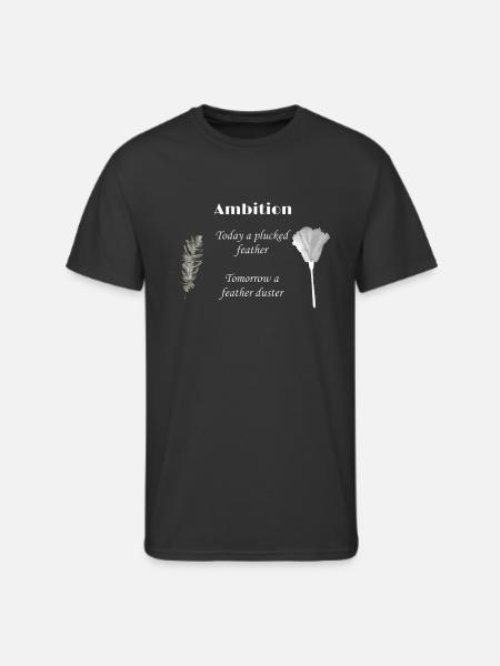 ambition of a feather - Men's 50/50 T-Shirt - black