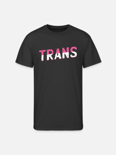 Trans - Men's 50/50 T-Shirt - black