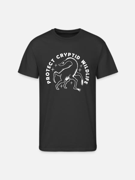 Protect Cryptid Wildlife - Men's 50/50 T-Shirt - black