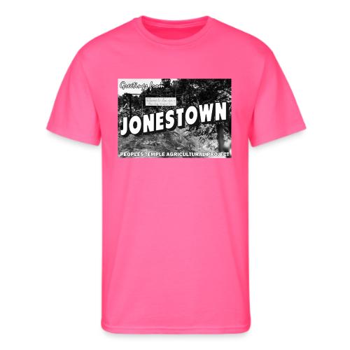 Jonestown Postcard - Men's 50/50 T-Shirt