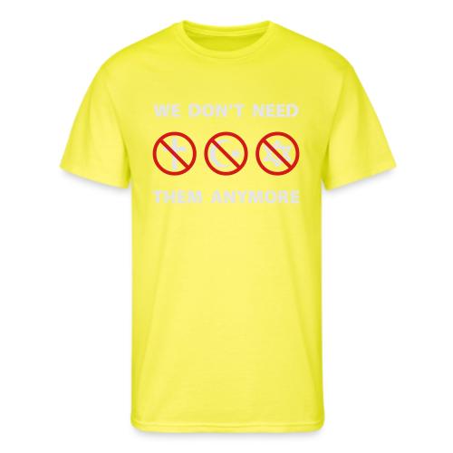 We Don't Need Religion Anymore - Men's 50/50 T-Shirt