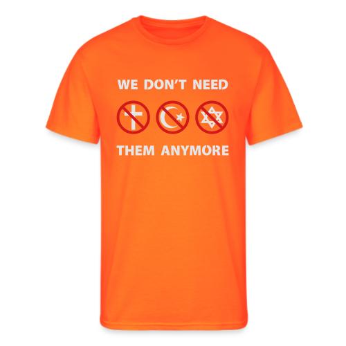 We Don't Need Religion Anymore - Men's 50/50 T-Shirt