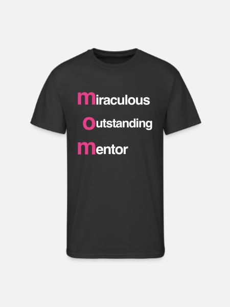 Outstanding Mentor Mom - Men's 50/50 T-Shirt - black