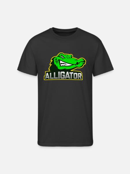 Alligator lovers - Men's 50/50 T-Shirt - black