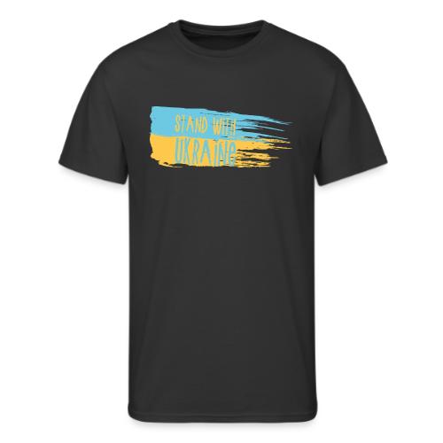I Stand With Ukraine - Men's 50/50 T-Shirt