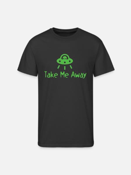 Take Me Away - Men's 50/50 T-Shirt - black