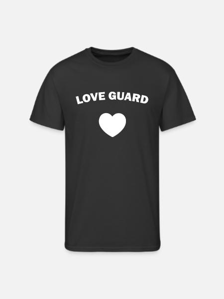 Love Guard - Men's 50/50 T-Shirt - black