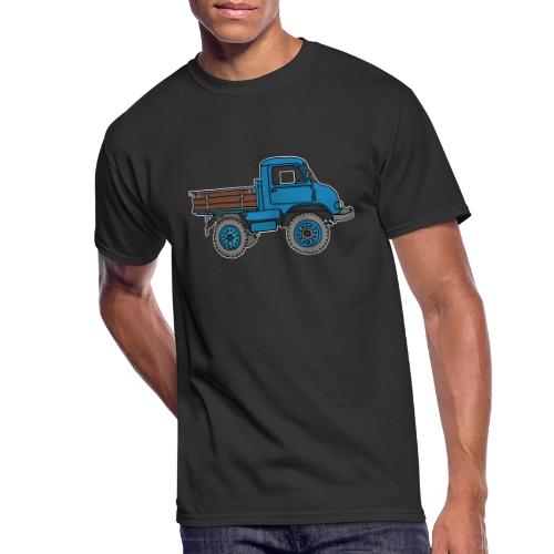 Blue off-road truck - Men's 50/50 T-Shirt