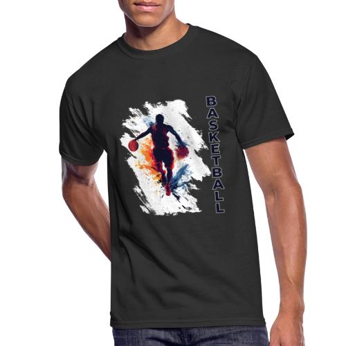 Basketball Hustle - Men's 50/50 T-Shirt