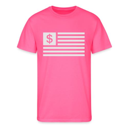 American Dollar Sign Flag - Men's 50/50 T-Shirt