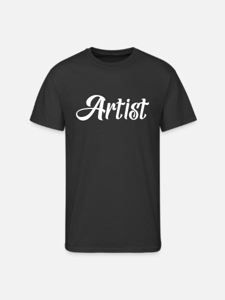 Artist (White) - Men's 50/50 T-Shirt - black