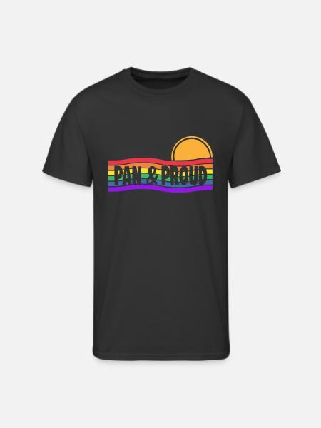 Pan Proud - Men's 50/50 T-Shirt - black