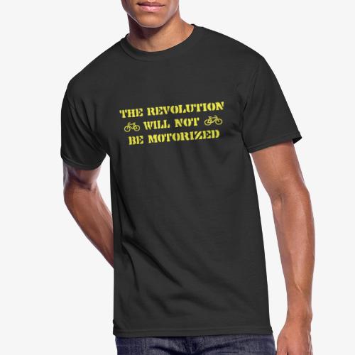 The Revolution Will Not Be Motorized - Men's 50/50 T-Shirt