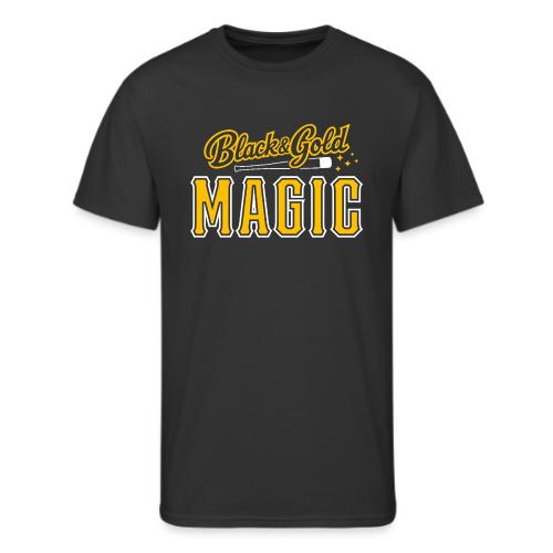 Black & Gold Magic - Men's 50/50 T-Shirt
