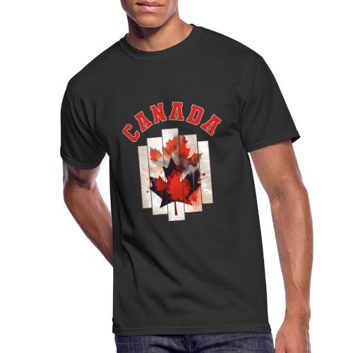 Heart of Canada Art - Men's 50/50 T-Shirt