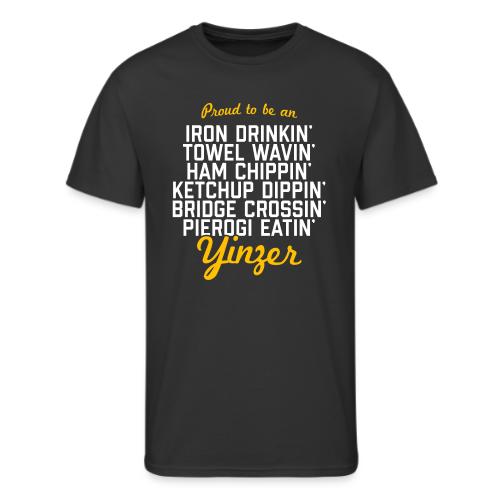 Proud To Be a Yinzer - Men's 50/50 T-Shirt