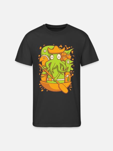 Paddle Away - Men's 50/50 T-Shirt - black