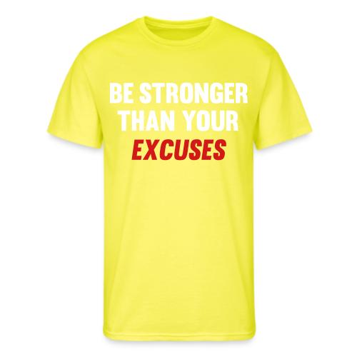 Be Stronger Than Your Excuses - Men's 50/50 T-Shirt