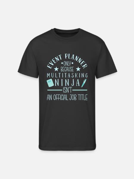 Event Planner - Men's 50/50 T-Shirt - black