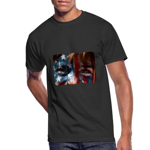 USA: Stars in Their Eyes - Men's 50/50 T-Shirt
