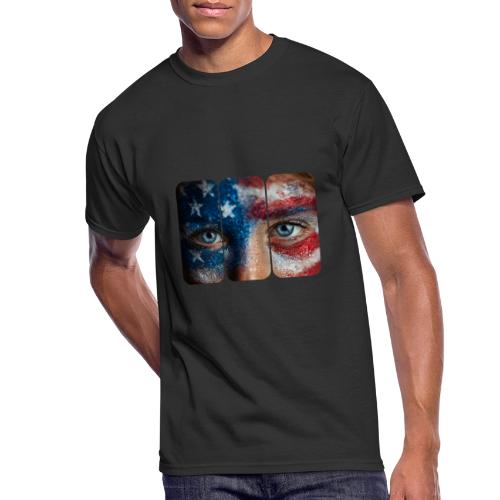USA: Stars in Her Eyes - Men's 50/50 T-Shirt