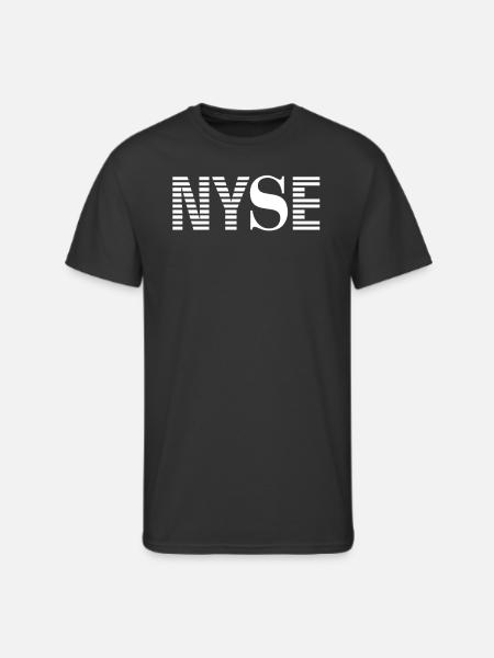 Nyse New York Stock Exchange - Men's 50/50 T-Shirt - black