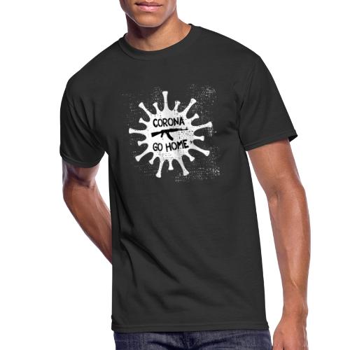 CORONA GO HOME / VIRUS - Men's 50/50 T-Shirt