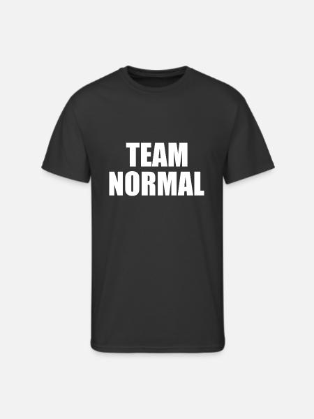 Team normal - Men's 50/50 T-Shirt - black