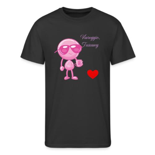 Smoon City_Viareggio Tuscany Pink - Men's 50/50 T-Shirt
