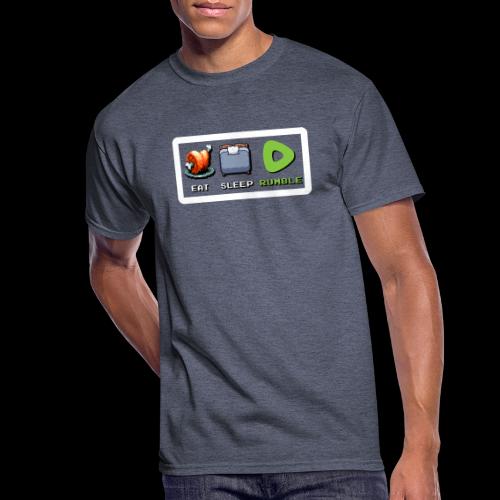 Eat Sleep Rumble merch - Men's 50/50 T-Shirt