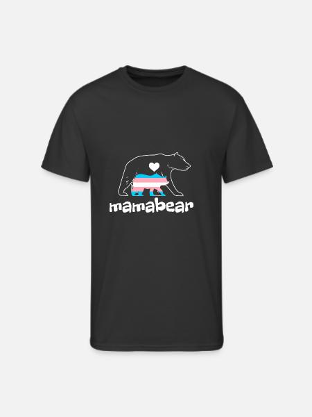 Mamabear Trans - Men's 50/50 T-Shirt - black
