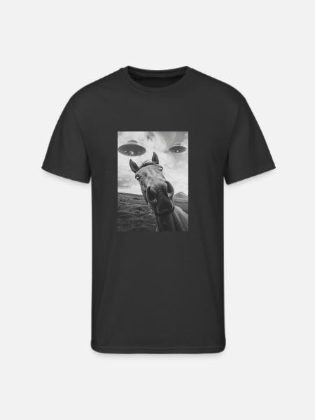 Horse - Men's 50/50 T-Shirt - black