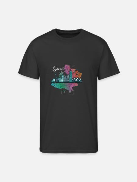 Sydney - Men's 50/50 T-Shirt - black