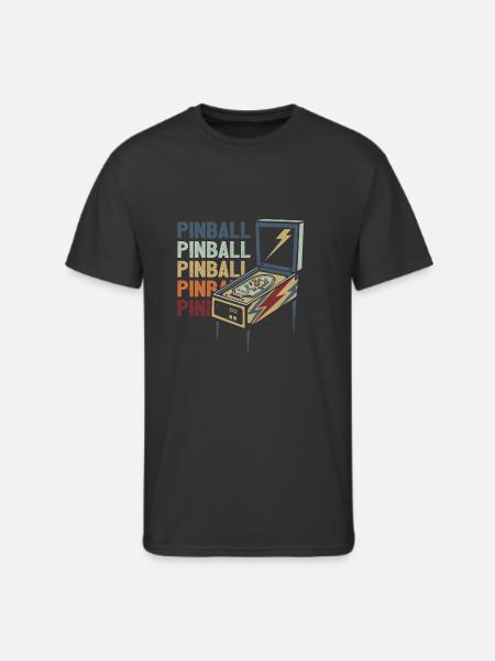 Pinball Flipping - Men's 50/50 T-Shirt - black