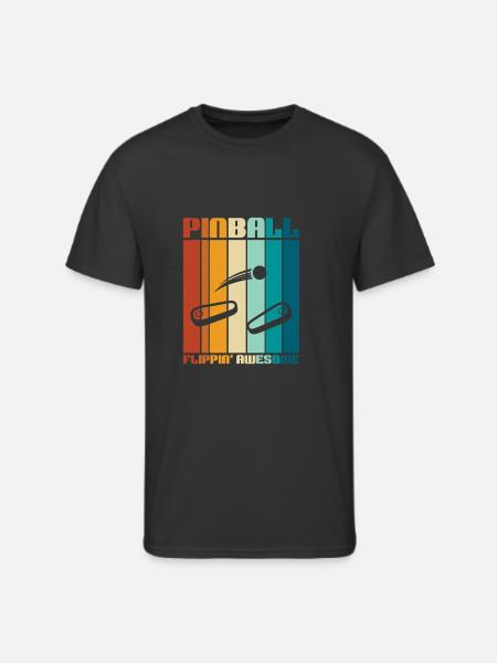 Pinball Flipping Awesome - Men's 50/50 T-Shirt - black