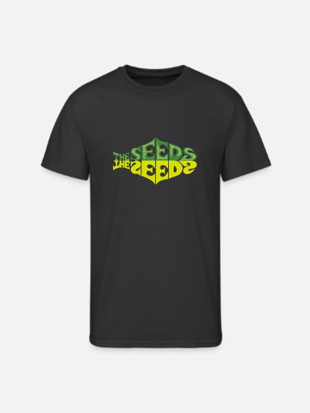 the seeds band logo - Men's 50/50 T-Shirt - black